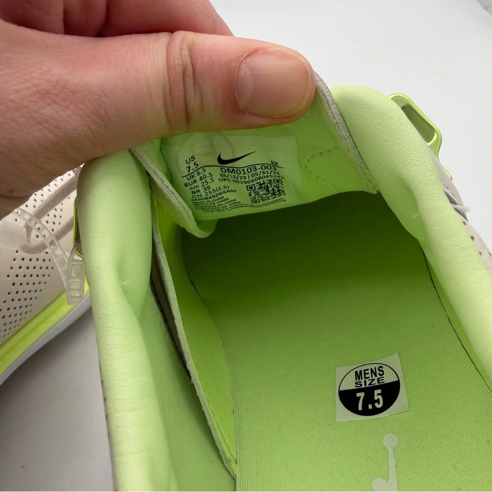 Nike Jordan ADG 4 Golf Shoes‎ Sneakers Phantom/Barely Volt Mens 7.5 - DM0103-003